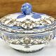 Vegetable dish small soup tureen Gien children at the Dionysus press 1941/1950
