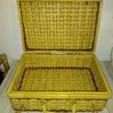 Vintage wicker case