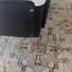 Black coffee table by Vico Magistretti for Gavina 1960
