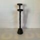 Brutalist cast iron candelabra candle holder Germany