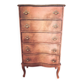 Patinated vintage chest of drawers