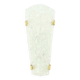 Large Mid-Century Murano Glass & Brass Wall Lamp from Hillebrand, 1960s/70s