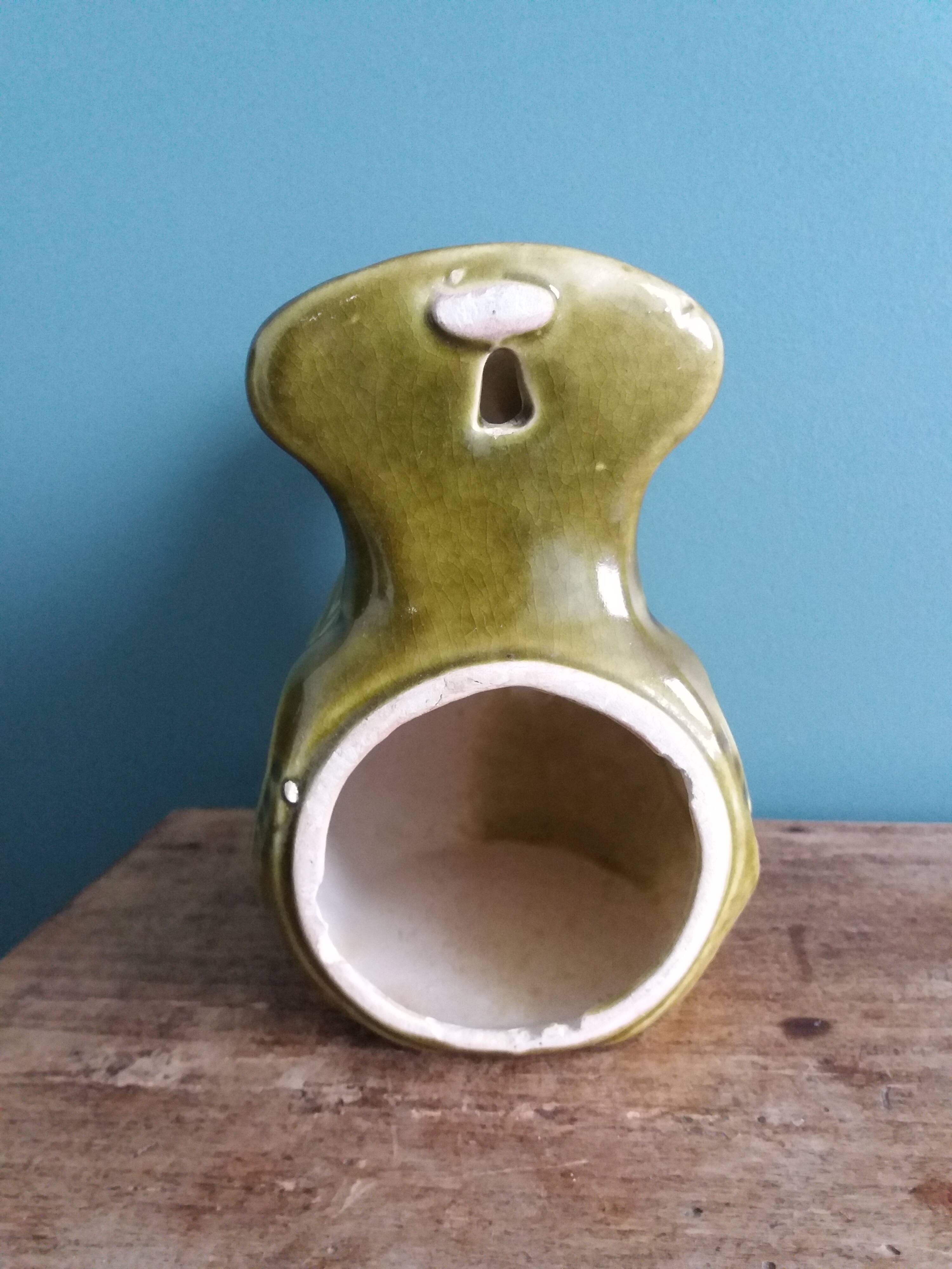 Ceramic Bird String Dispenser Scissor Holder Wall Decor