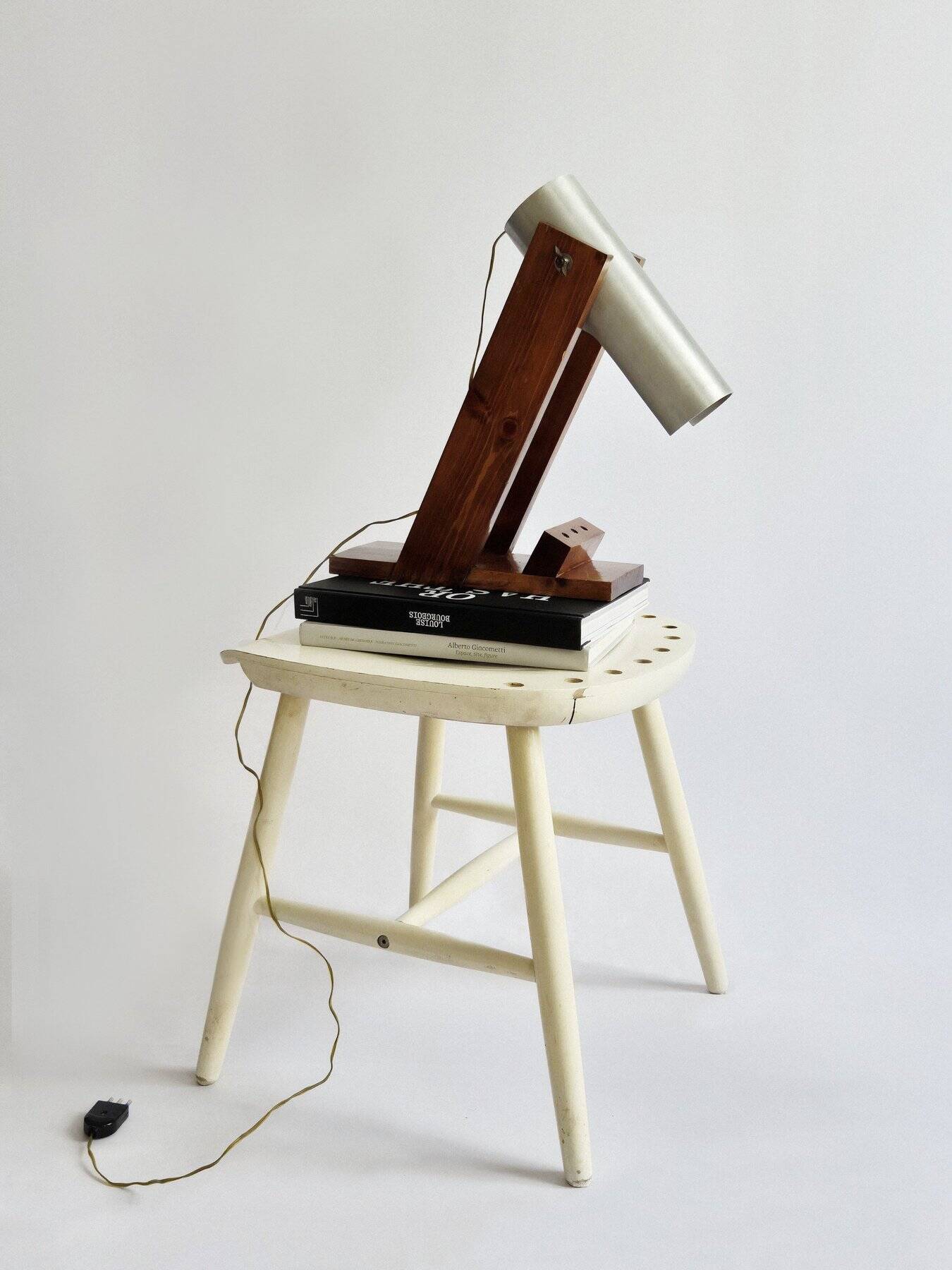 Modernist lamp, Italian work, around 1940.