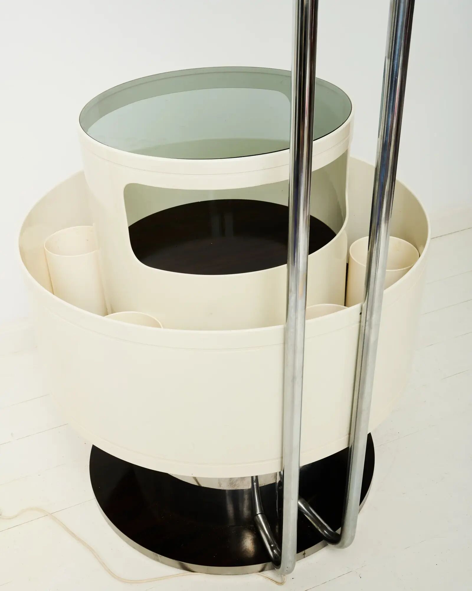 Floor lamp bar, designed by Joe Colombo, Italy, 1970s.