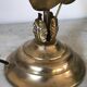 Lamp golden leaves 70s