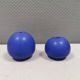 Two beautiful small vases by Preben Brandt Larsen (PBL) Denmark 1980s