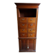 Mahogany notary desk with flaps