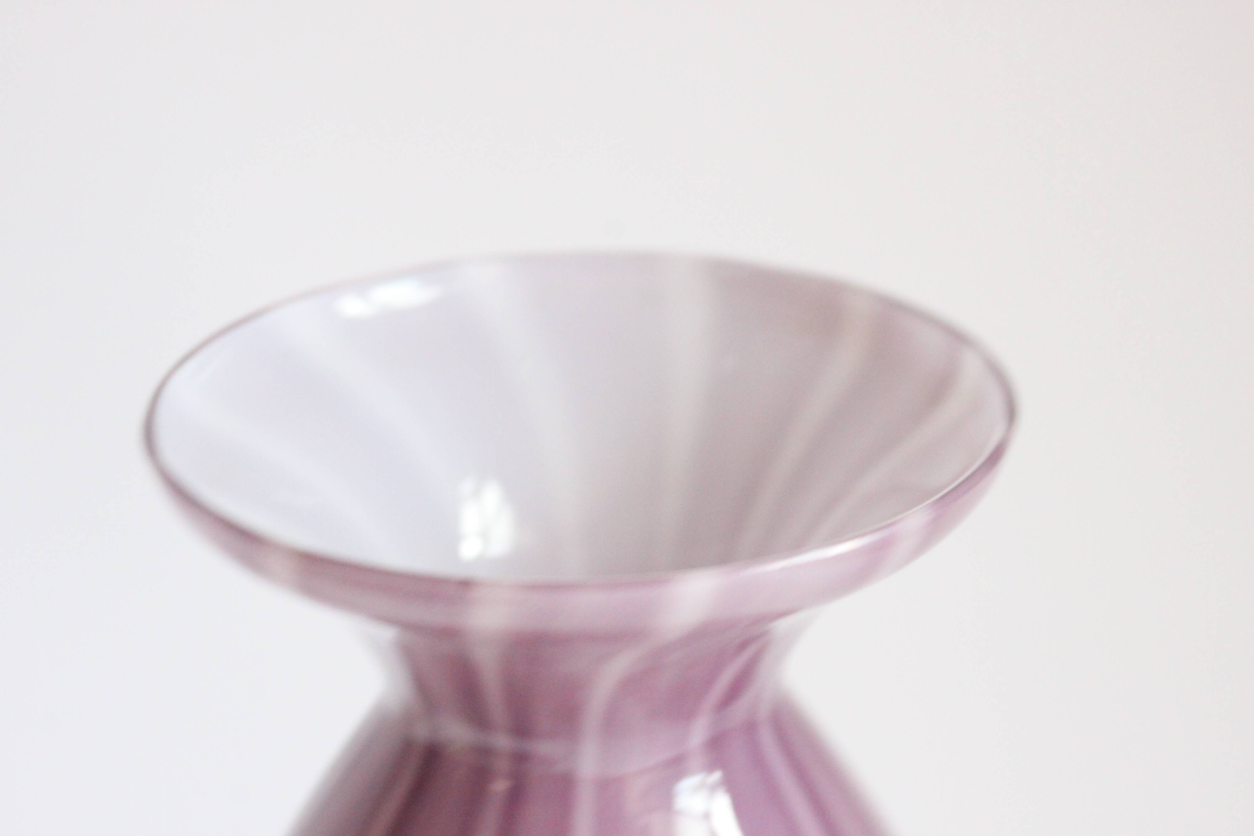 Art Nouveau glass vases by Franz Welz, Czech republic 1930s.