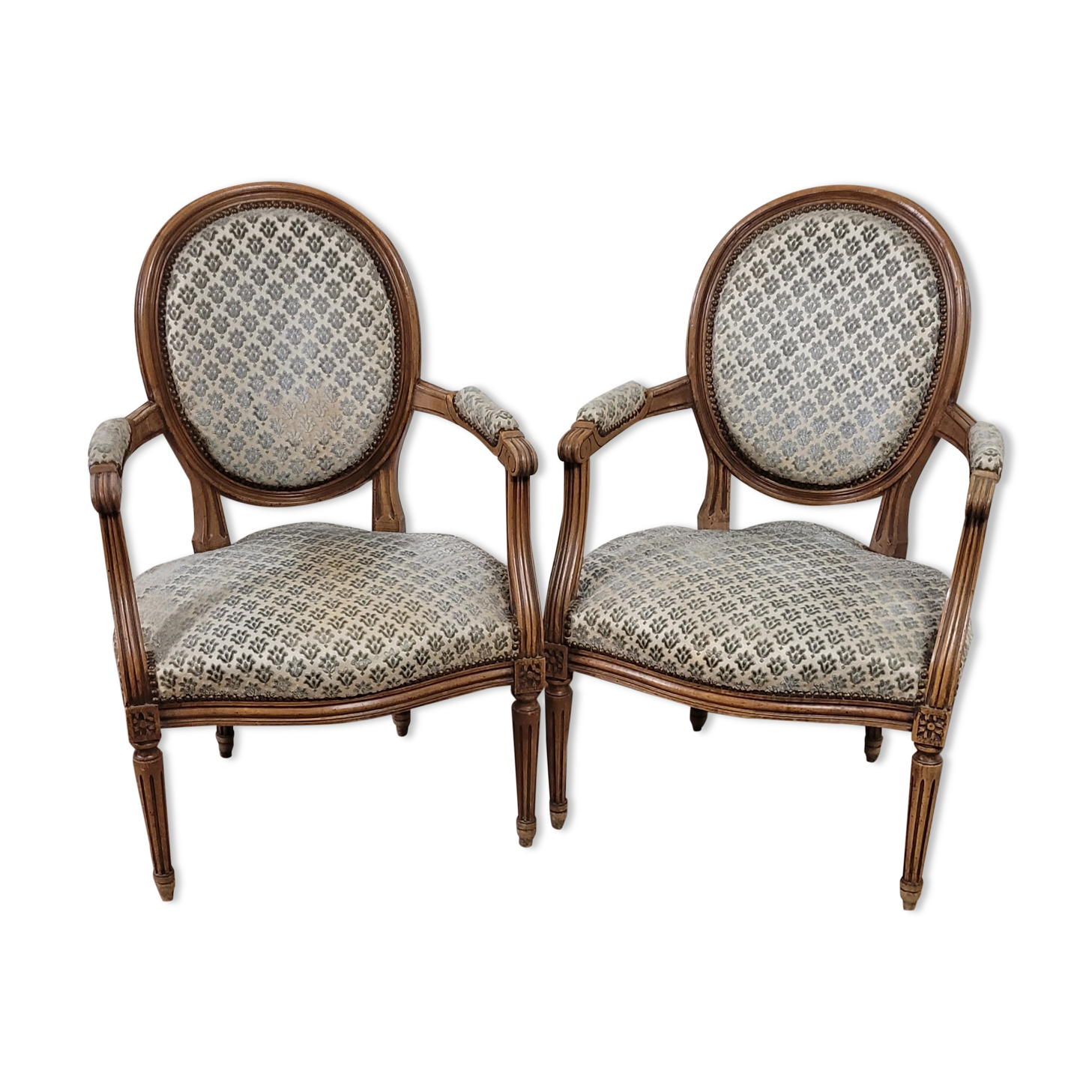 Pair of armchairs