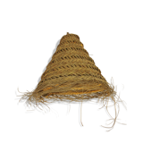 Suspension Dalia en Halfa Tressé – 40×45 cm – Fabrication Artisanale Maroca