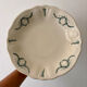 Compote dish or antique footed plate in ironstone - Villey de Longc