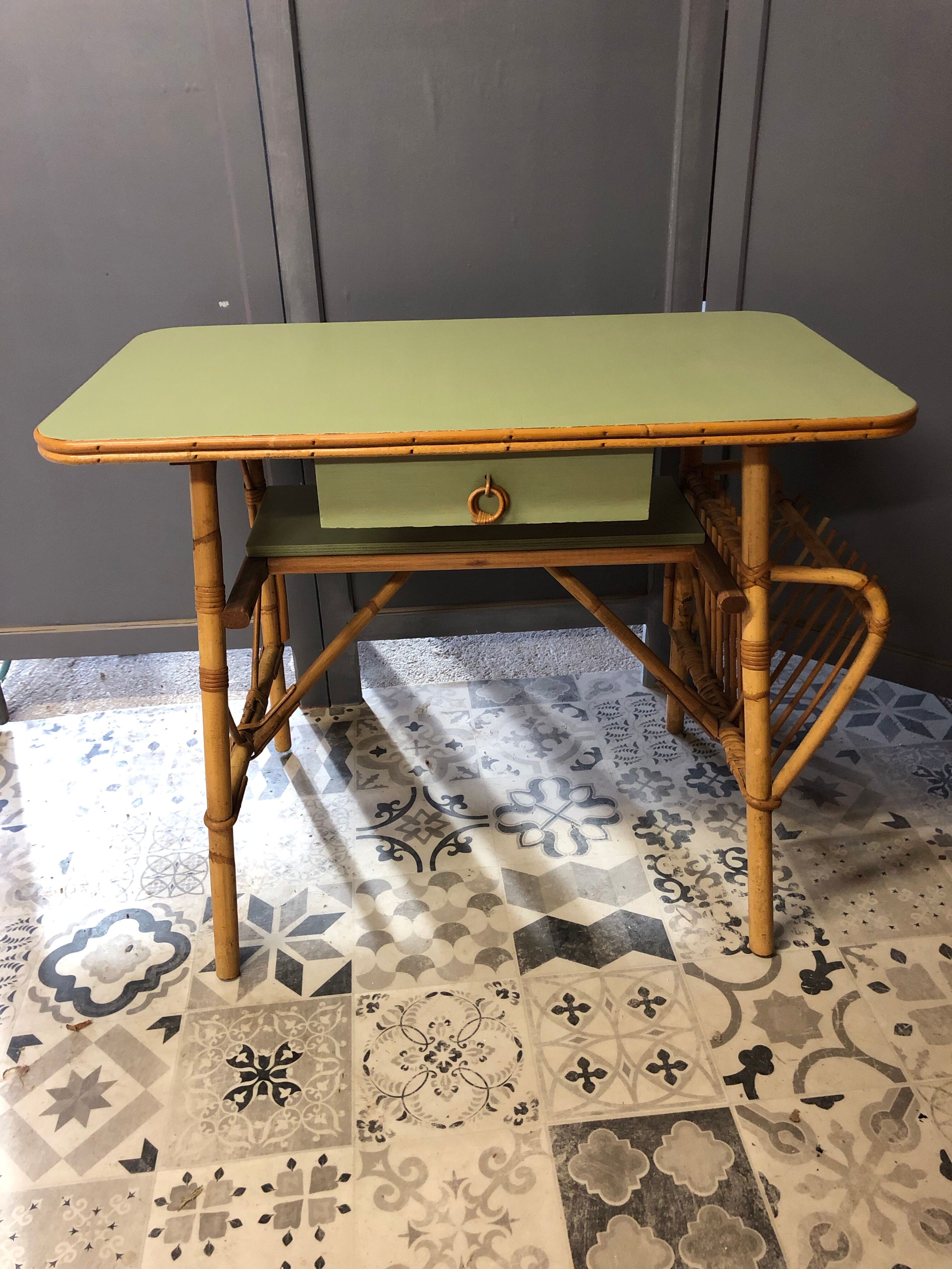 Vintage Bamboo desk
