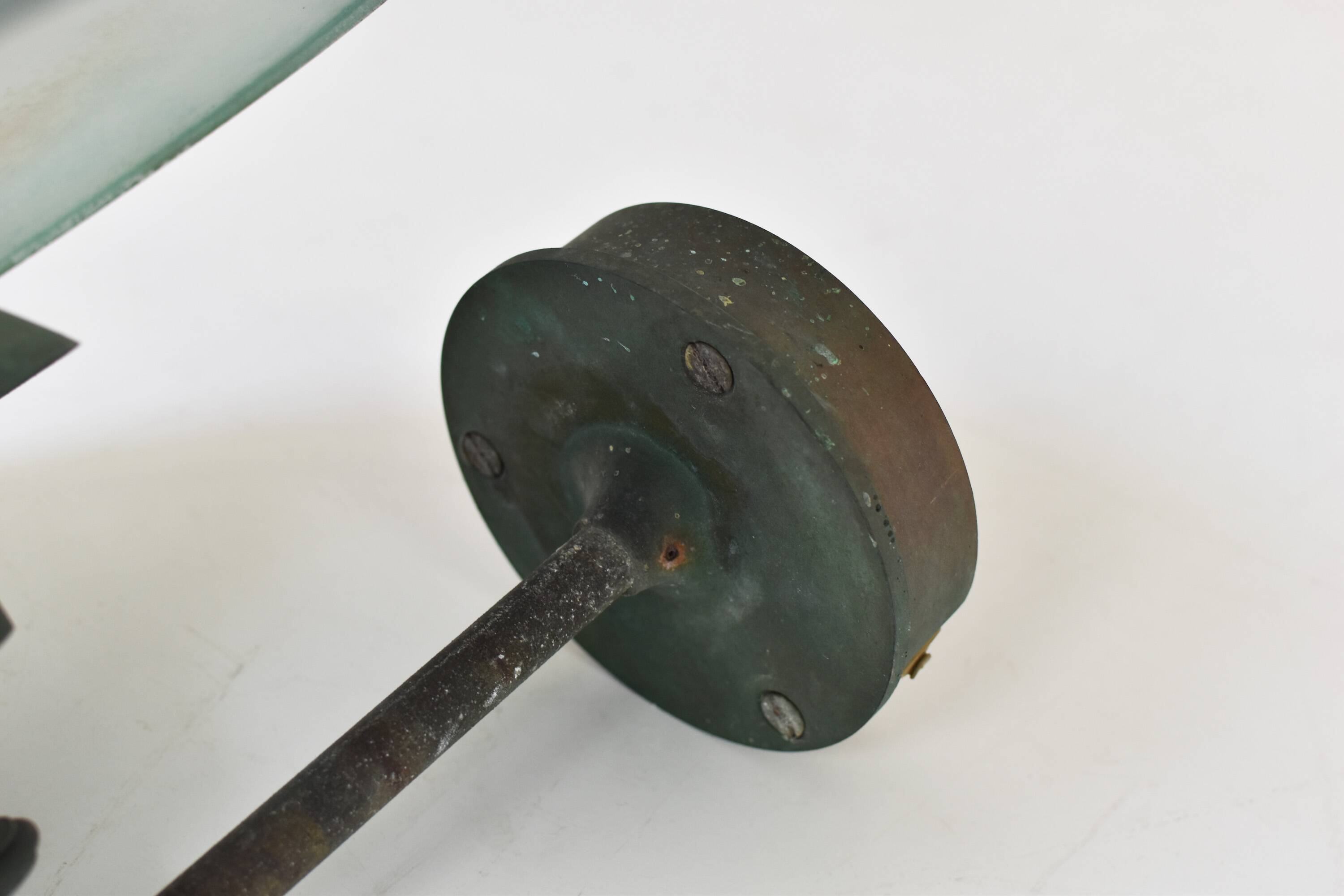 A set of two ph 4.5 copper wall lamps by poul henningsen for louis poulsen, denmark 1980s.