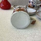 Peasant stoneware cups from Japan