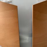 Pair of wooden sconces Lucid 1980