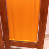 Wooden and silk screen