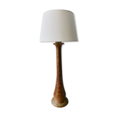 Sandstone lamp and its lampshade
