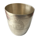 Timpani Art Deco in silver metal year 1930