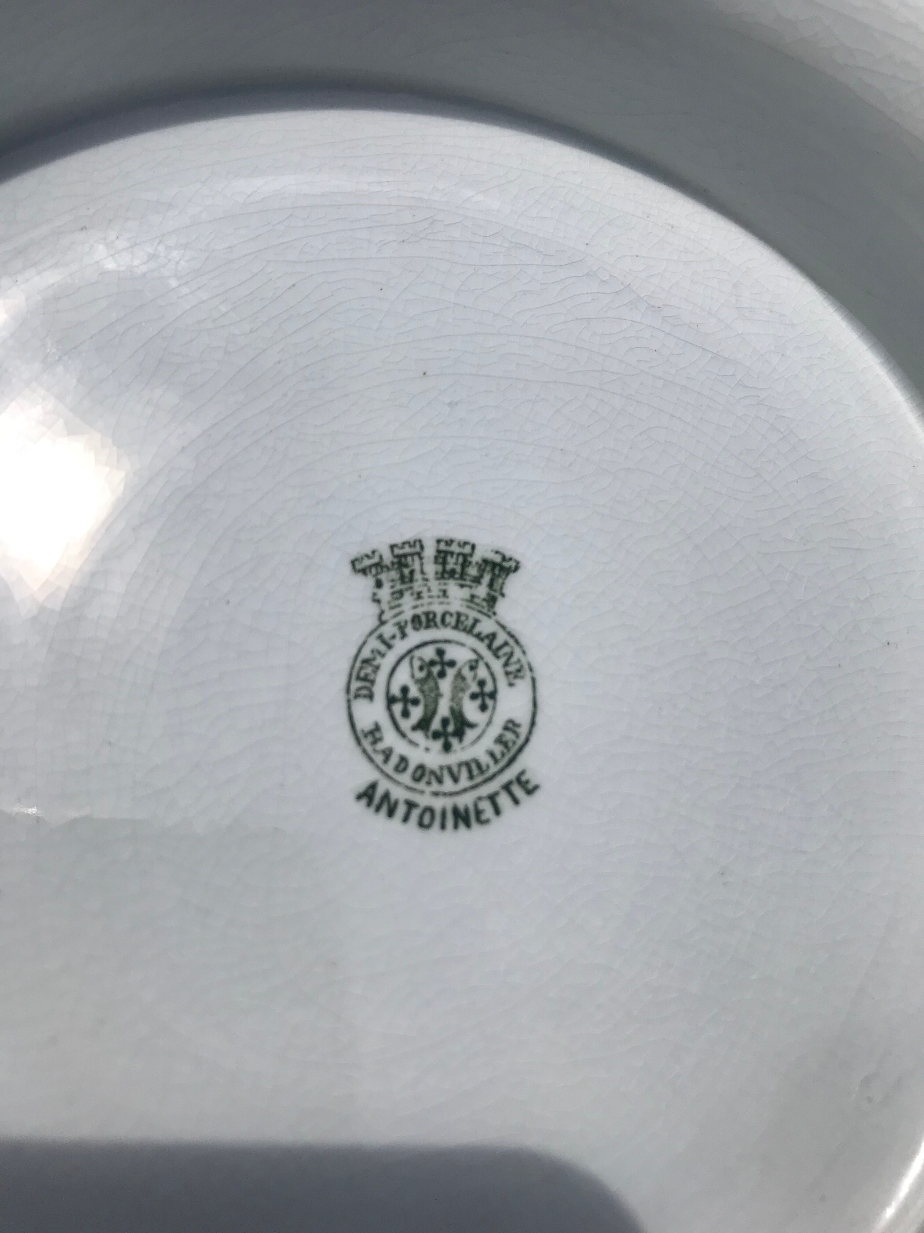 Dessert service Badonviller