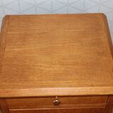 Light oak bedside table 1960