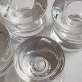 Set of four crystal candlesticks design "Rasteli"