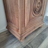 Oak solid bonnetière / wardrobe / dresser from 1940