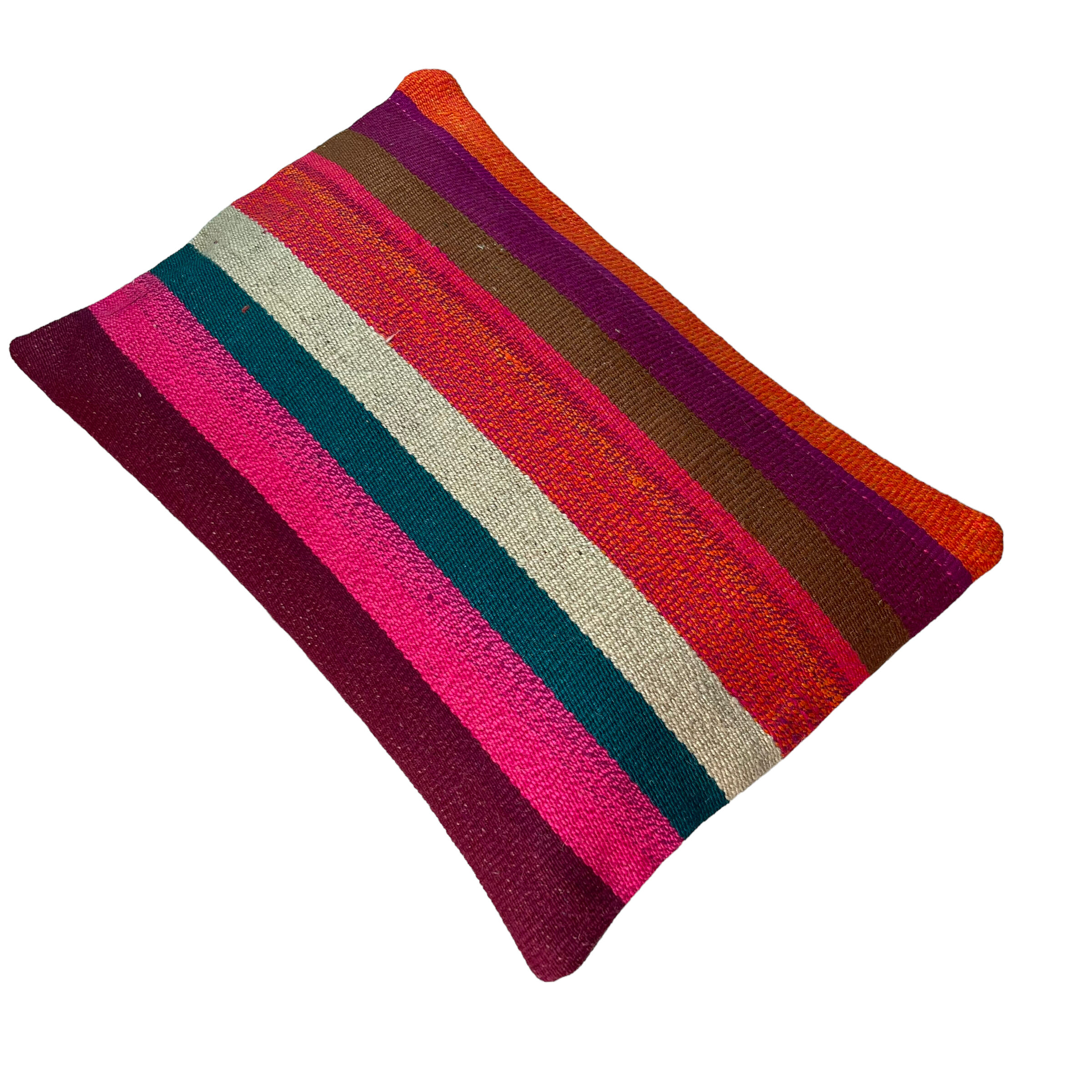 Vintage turkish handmade cushion cover , 30 x 50 cm