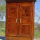 Louis Philippe wardrobe in light walnut