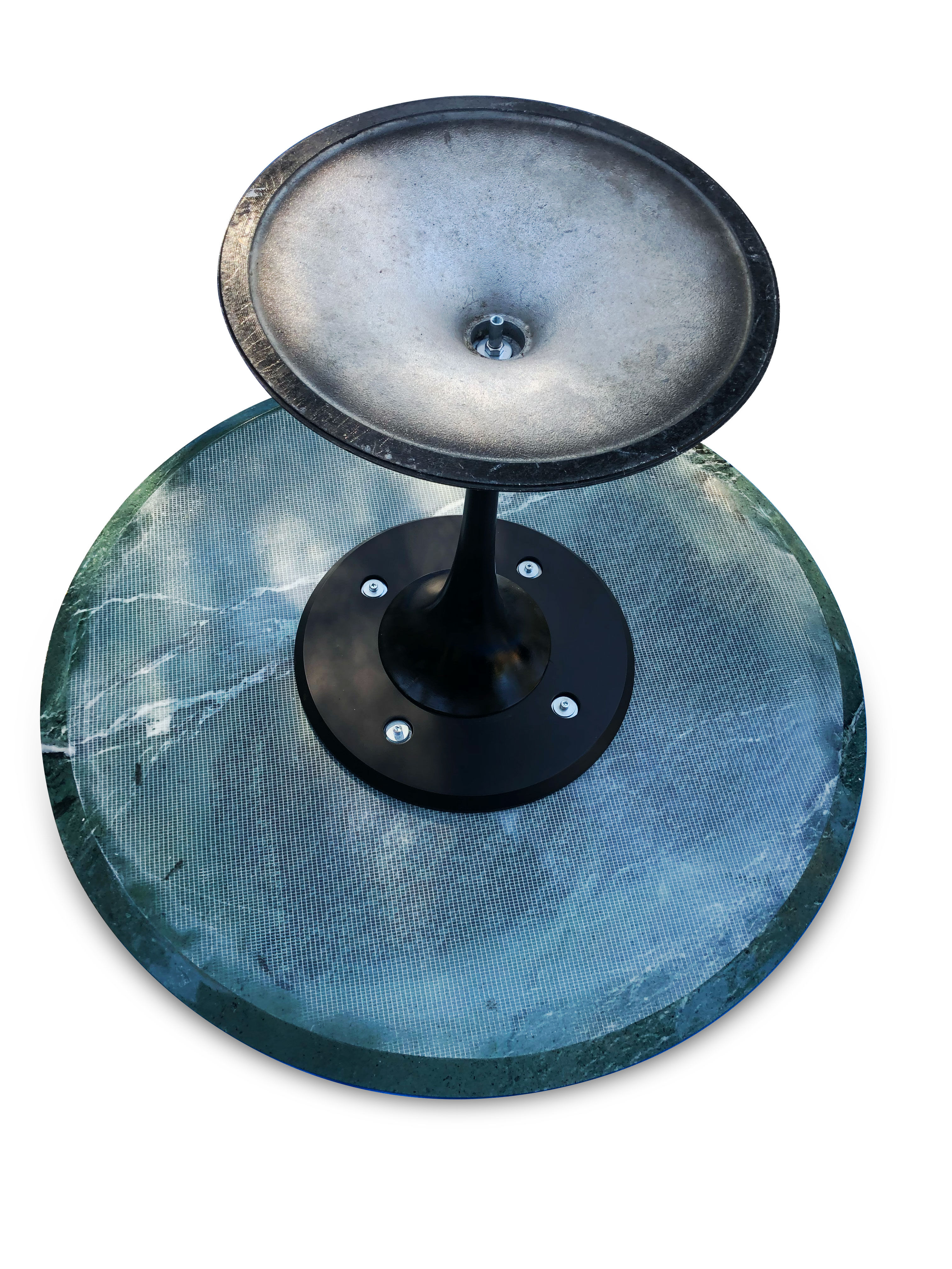 Table Eero Saarinen - Knoll int. marble alpi verde ø 120 cm