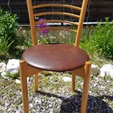 Paire ancienne de chaises EKA Wohnmobef