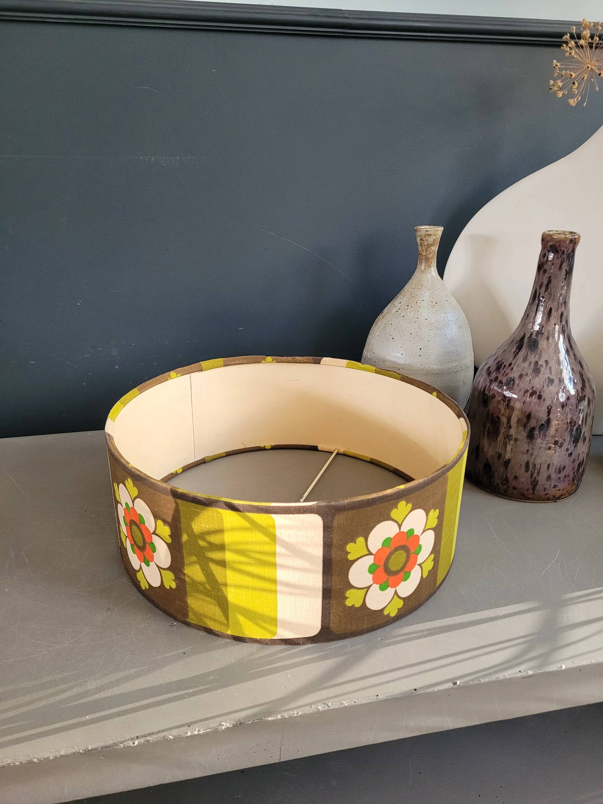 Abat-jour vintage forme anneau - ref 956