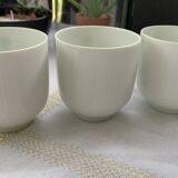 White cups clean lines