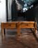Elm bedside tables x2