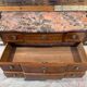 Transitional Louis XV / Louis XVI style chest of drawers