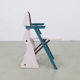 2x Postmodern Chair in Memphis Style, 1980s