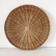 Round wicker mirror 1960