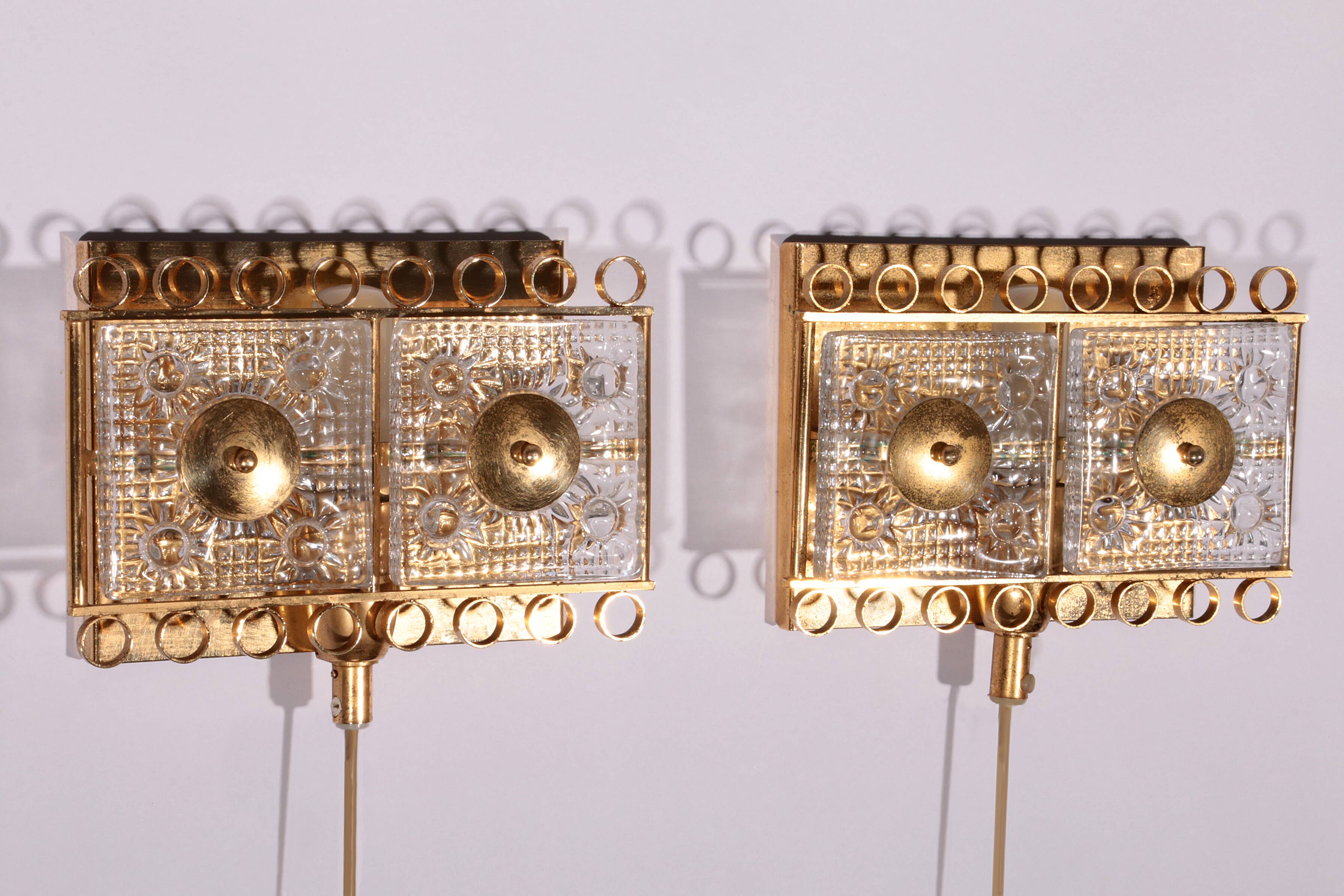 Wall Sconces by Carl Fagerlund made by Mpr Denmark,1960