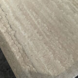 1970s travertine coffee table