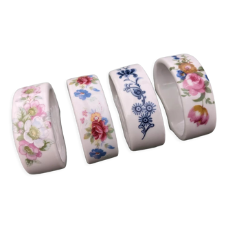 Ronds de serviette en porcelaine