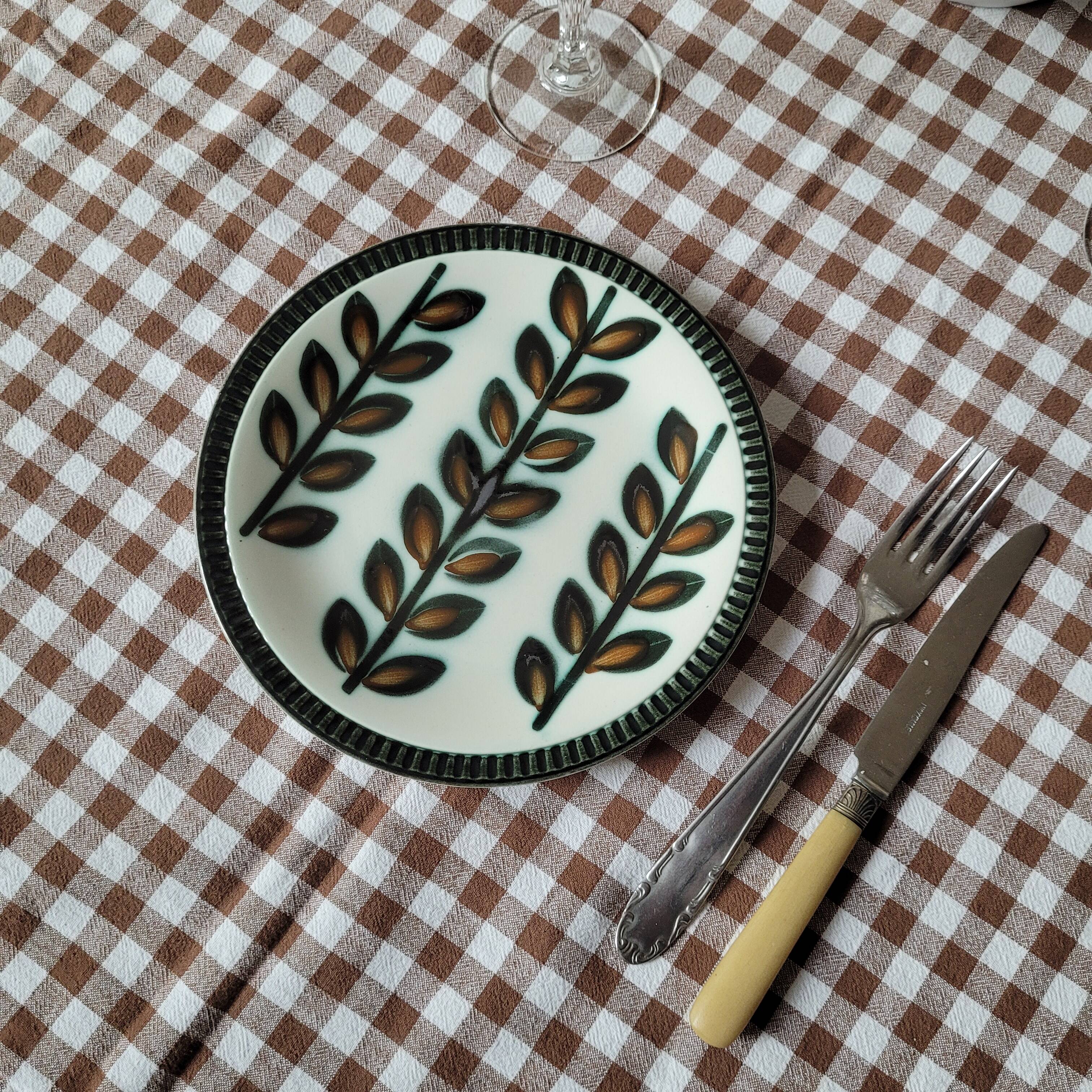 La Redoute x Selency lot de 4 assiettes Rambouillet dessert