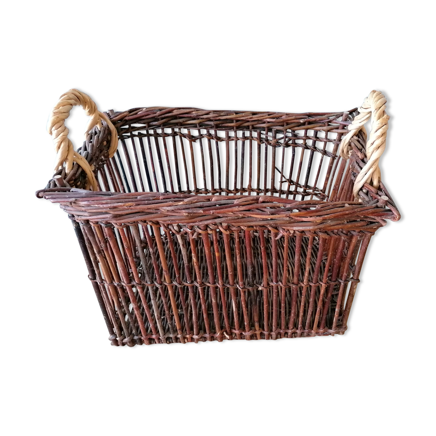 Wicker basket, rattan