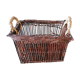Panier en osier rotin
