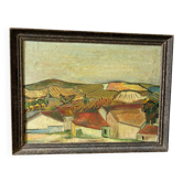 Signed landscape