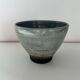 Celadon raku bowl
