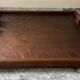 Art Deco teak plateau