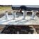 4 vases en aluminium