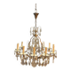Vintage Crystal Chandelier, Italy, 1960s