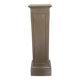 Colonne en bois peint