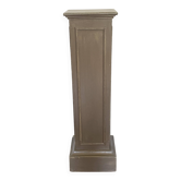 Colonne en bois peint